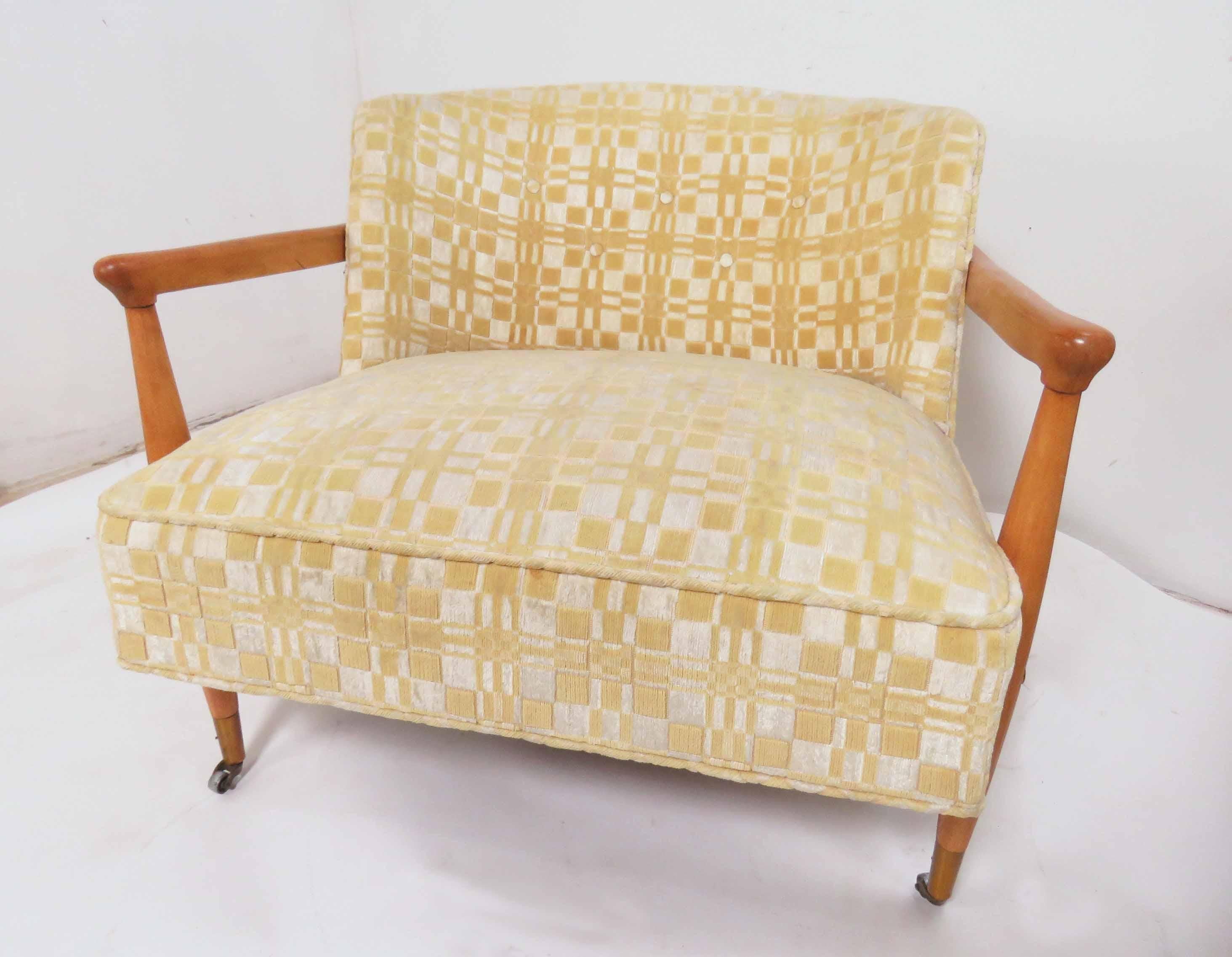 Pair of Club Chairs in the Manner of Ib Kofod-Larsen for Selig 1