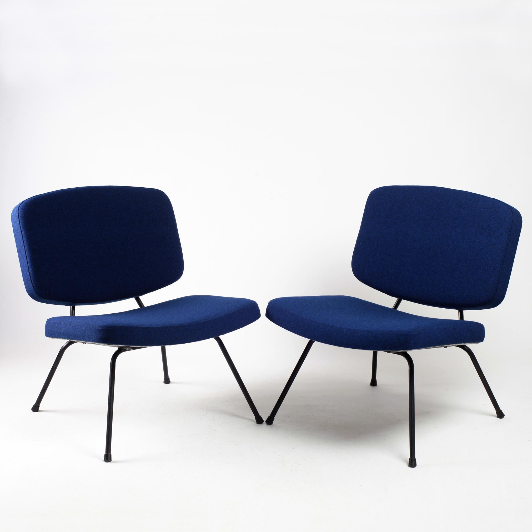 Pair of CM 190 Low Chair by Pierre Paulin for Thonet In Good Condition In Saint  Ouen, FR