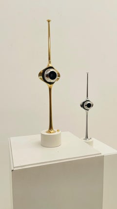 Pair of Cobra table lamps, model no. 12919 by Angelo Lelii