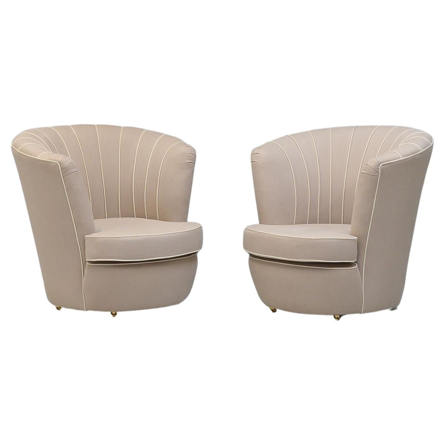 Pair of Cocktail Chairs