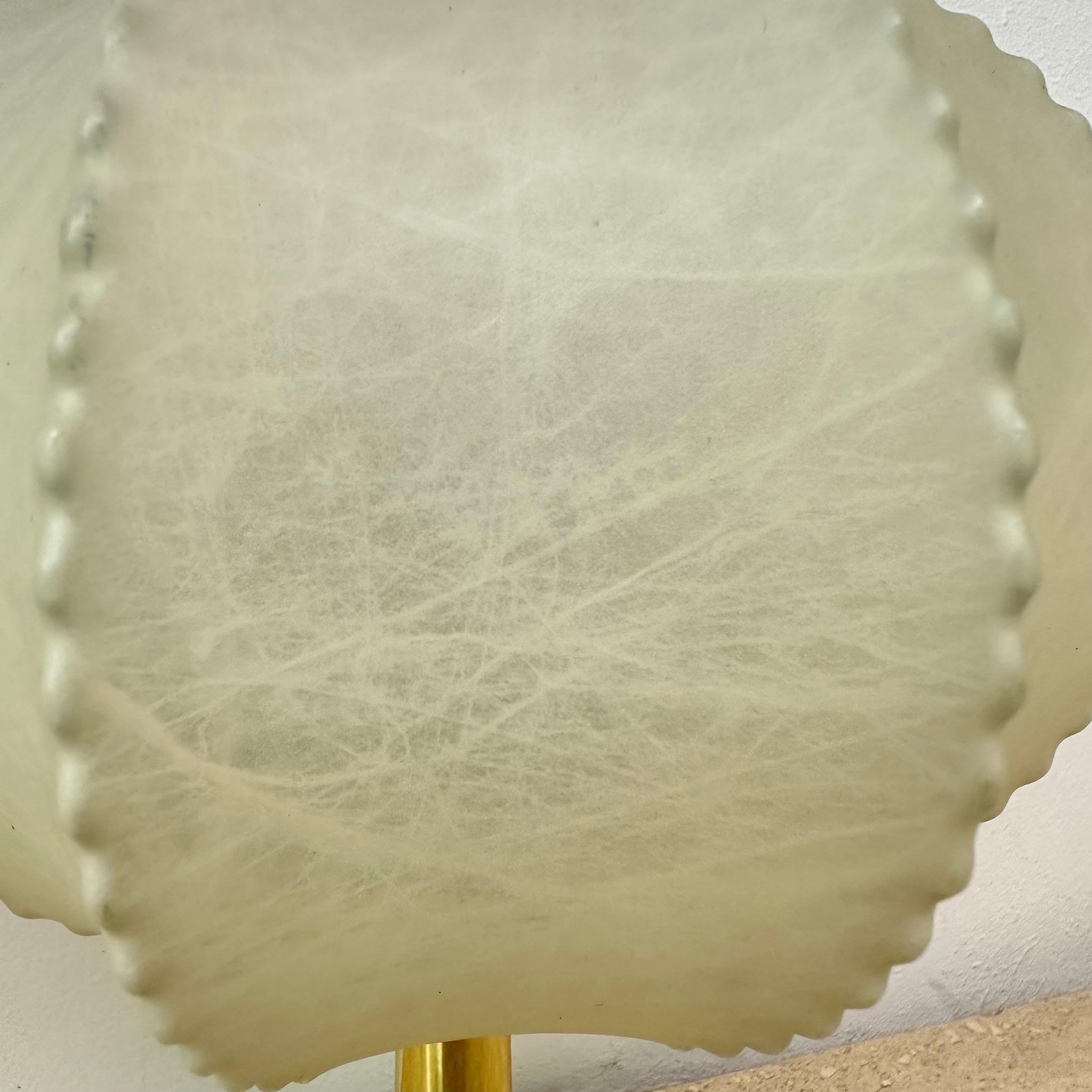 Paar Cocoon Tischlampen von Alfred Wauer für Goldkant, 1960er Jahre 7