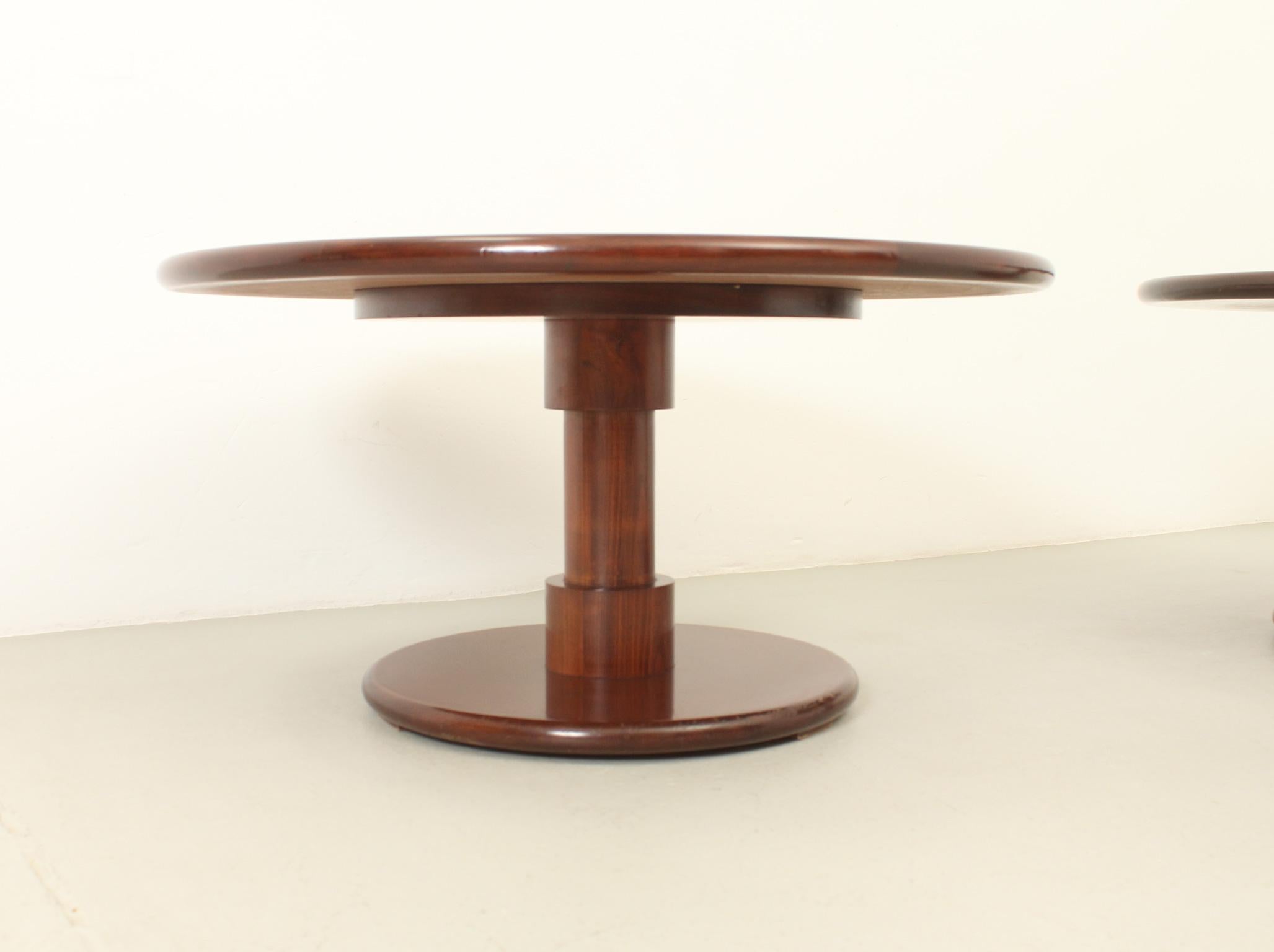 Pair of Coffee or Side Tables by Spanish Architects Correa & Milá, 1960's For Sale 4