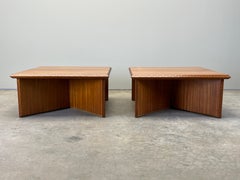 Pair of Coffee Tables by Frank Lloyd Wright for Henredon