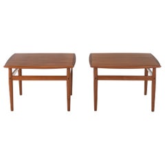 Pair of coffee tables by Grete Walk for Glostrup Mobelfabrik, Denmark 1960s