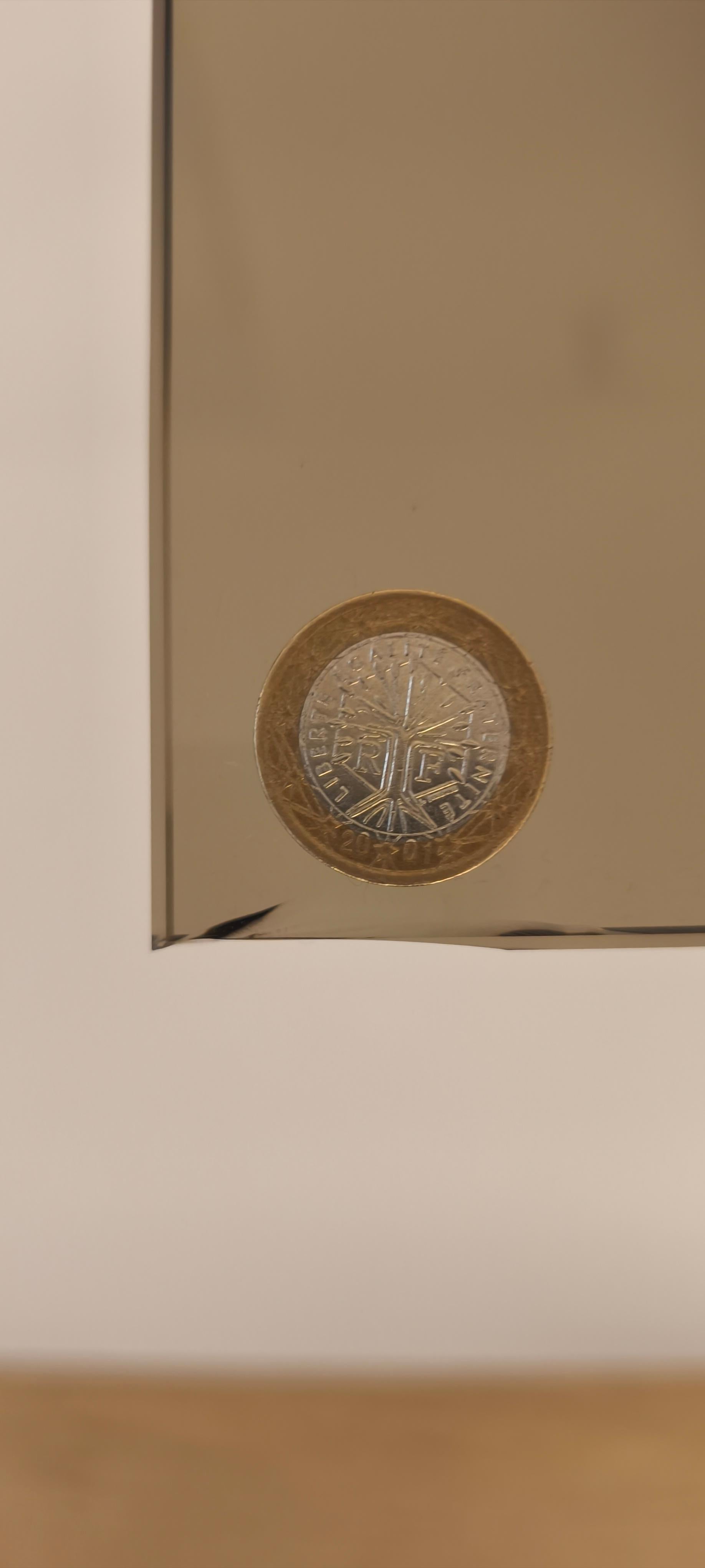 Paar Couchtische aus Aluminium und Rauchglas Paul Mayen für Habitat, 1970er Jahre im Angebot 11