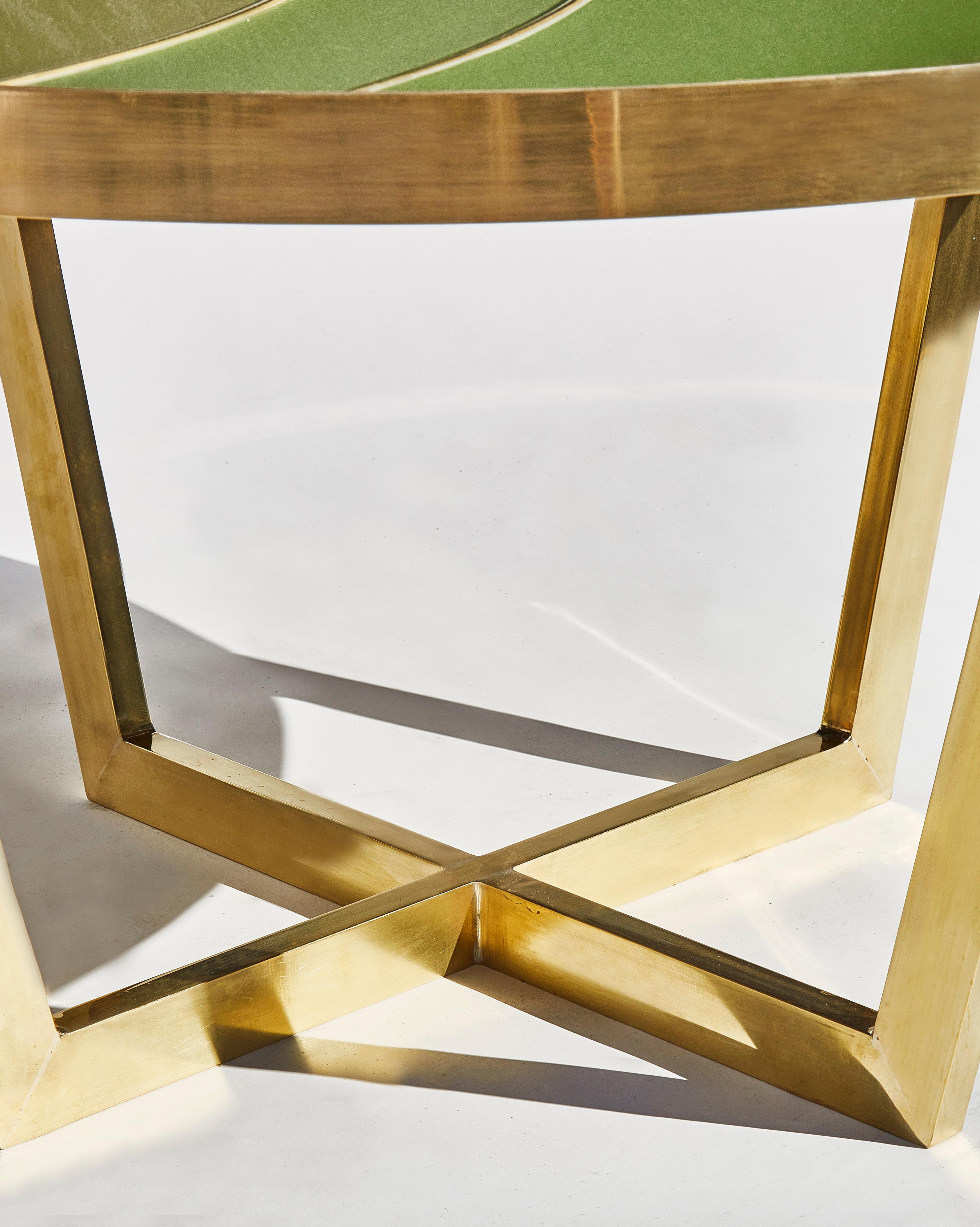 Pair of Coffee Tables in Mirror, by Studio Glustin In Excellent Condition In Saint-Ouen (PARIS), FR