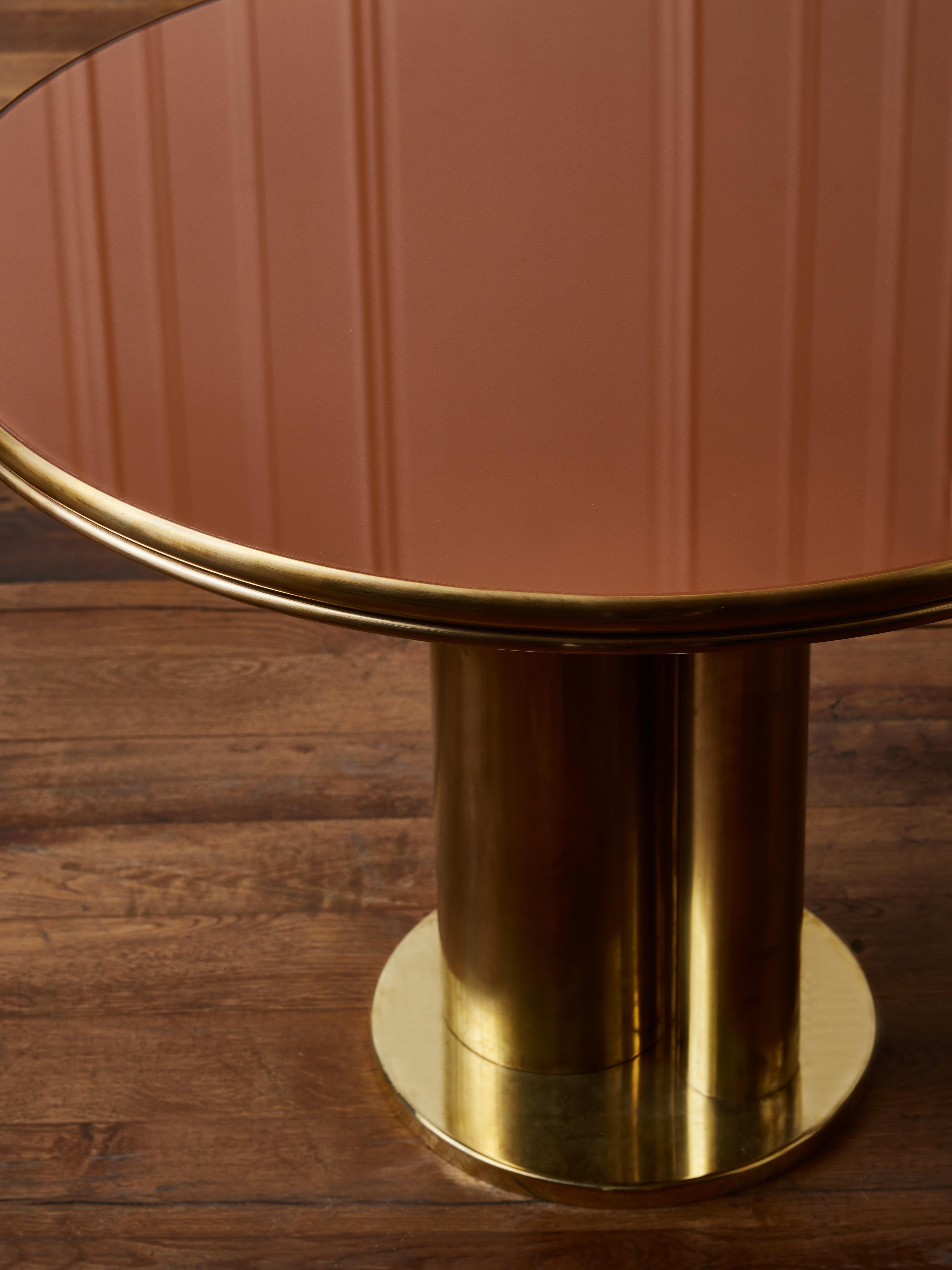 XXIe siècle et contemporain Paire de tables basses en verre teinté par Studio Glustin en vente