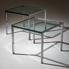 Pair of Coffee Tables, “Luar” Series, R. Littell (1924–2000) for ICF de Padova