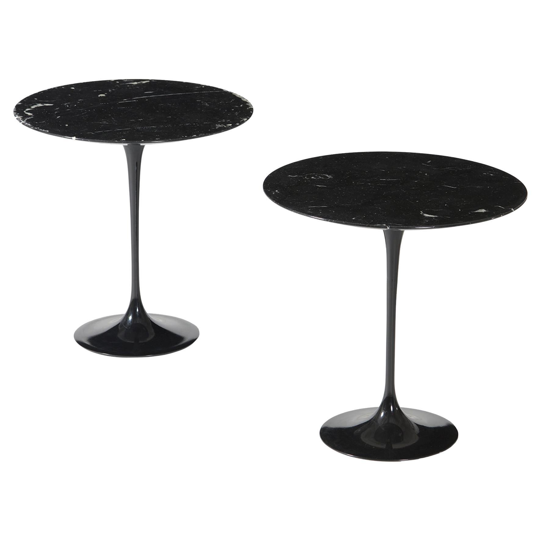 Vintage Round Tulip Coffee Table by Saarinen for Knoll at 1stDibs