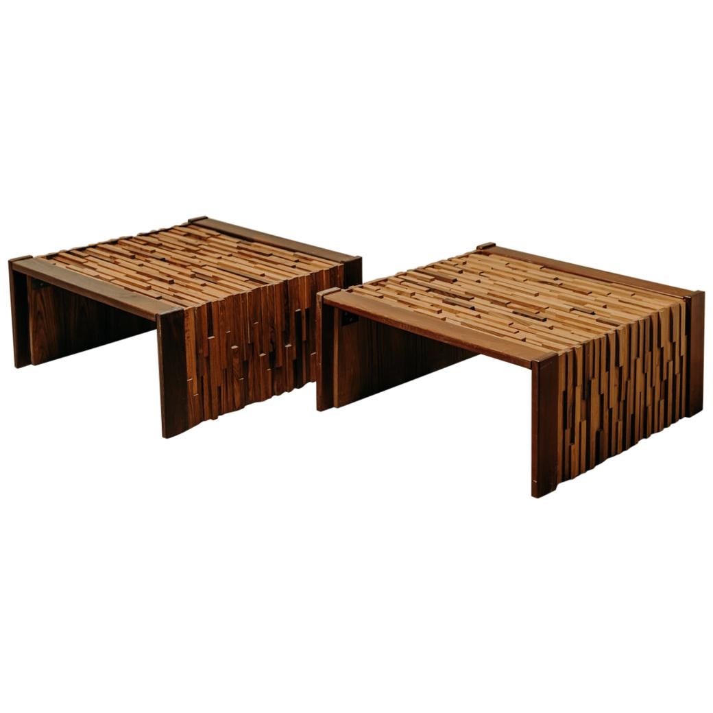 Percival Lafer Square Coffee Table For Sale at 1stDibs