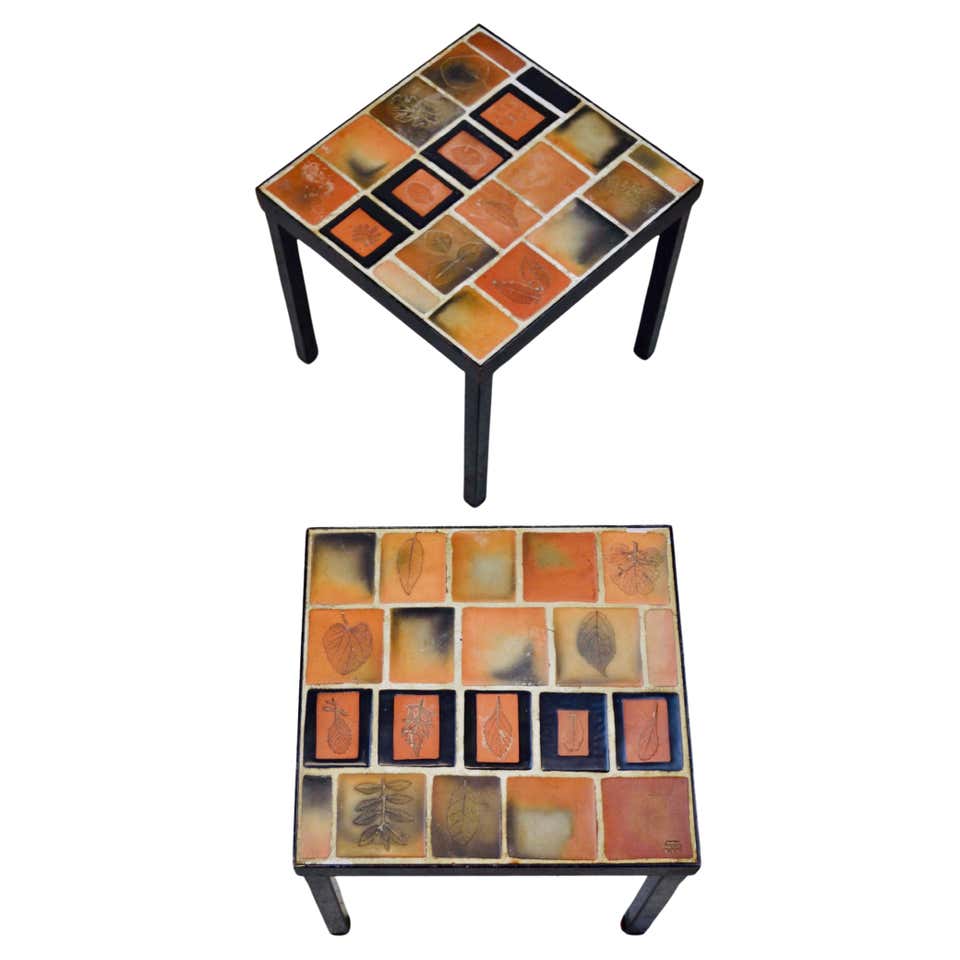 Ceramic Side Tables - 846 For Sale at 1stDibs | white ceramic side ...
