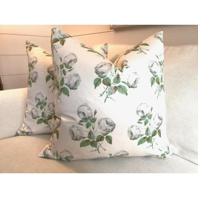 Americano Coppia di cuscini classici 