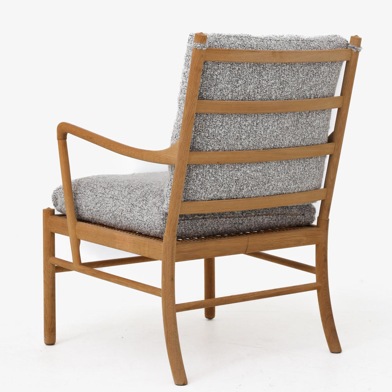 Scandinavian Modern Pair of Colonial Chairs by Ole Wanscher