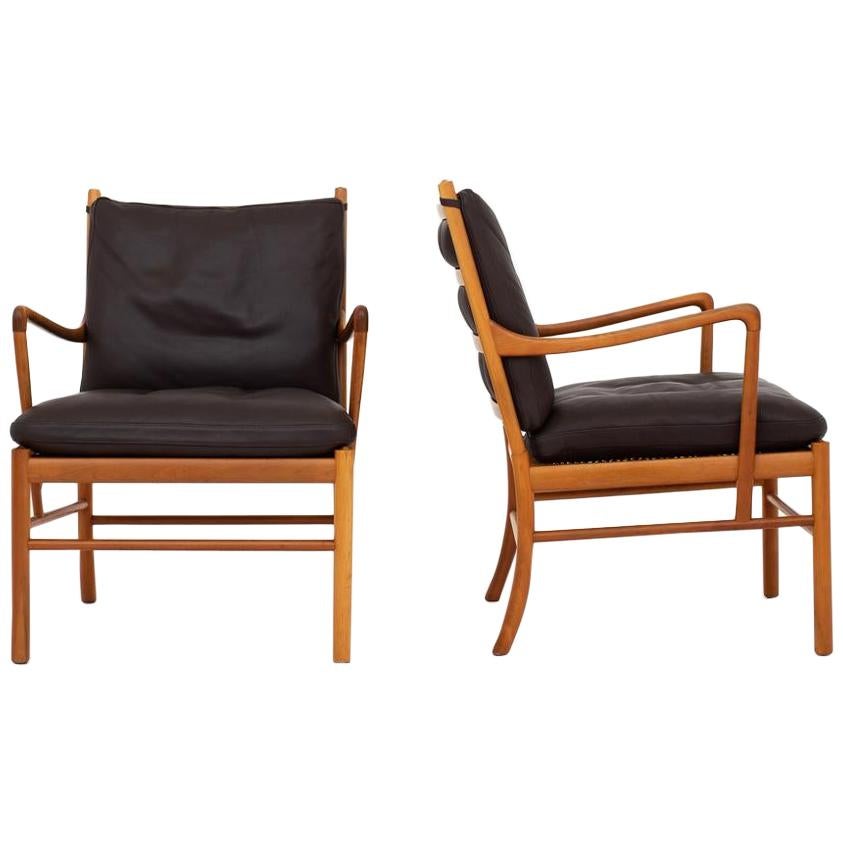 Pair of Colonial Chairs by Ole Wanscher