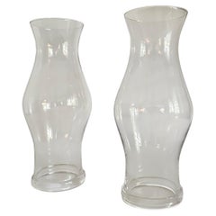 Pair Of Colonial Williamsburg Hurricane Shades Manufactured By Royal Leerdam