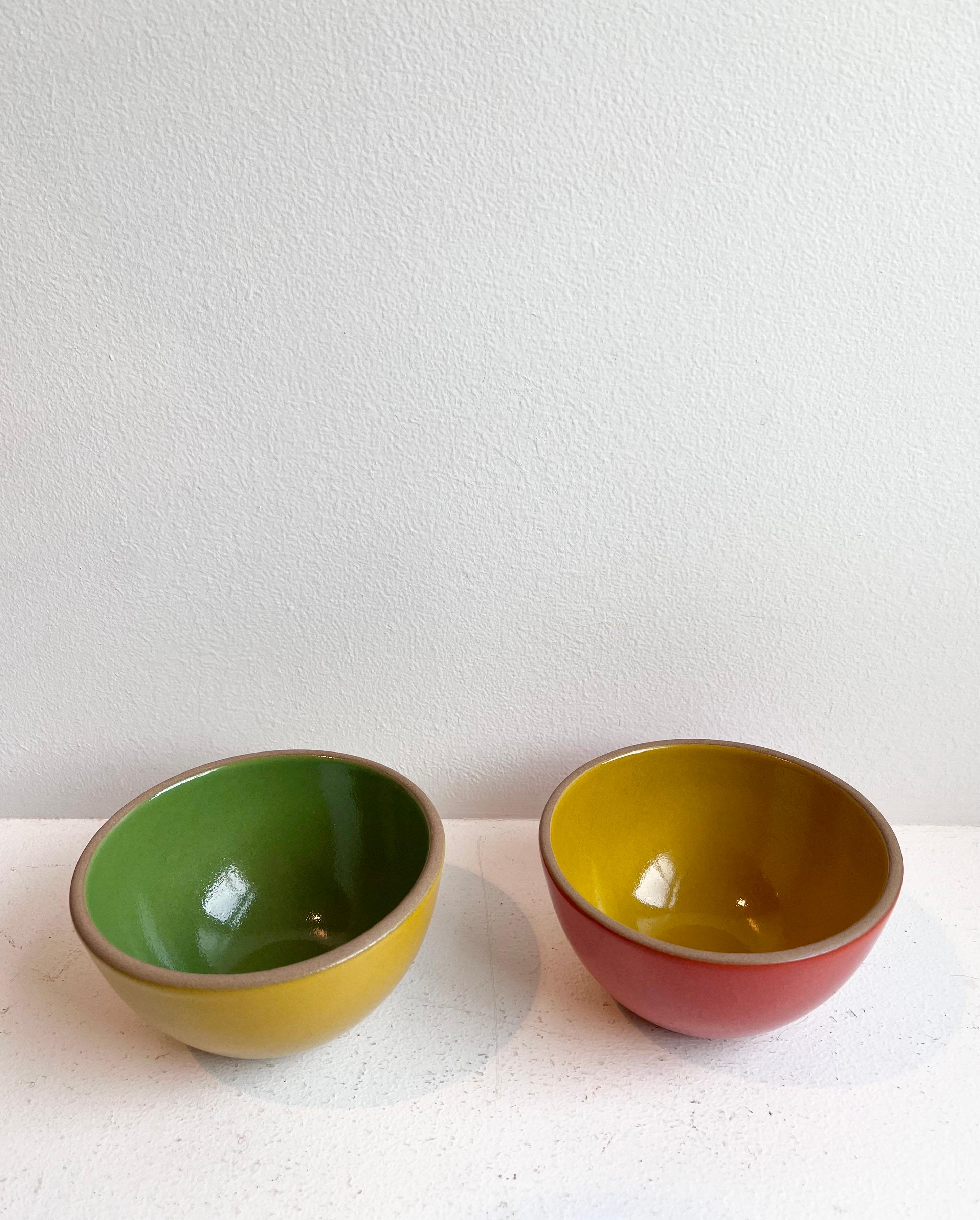 Heath Ceramics Bowls
pair / colorful / new in box

