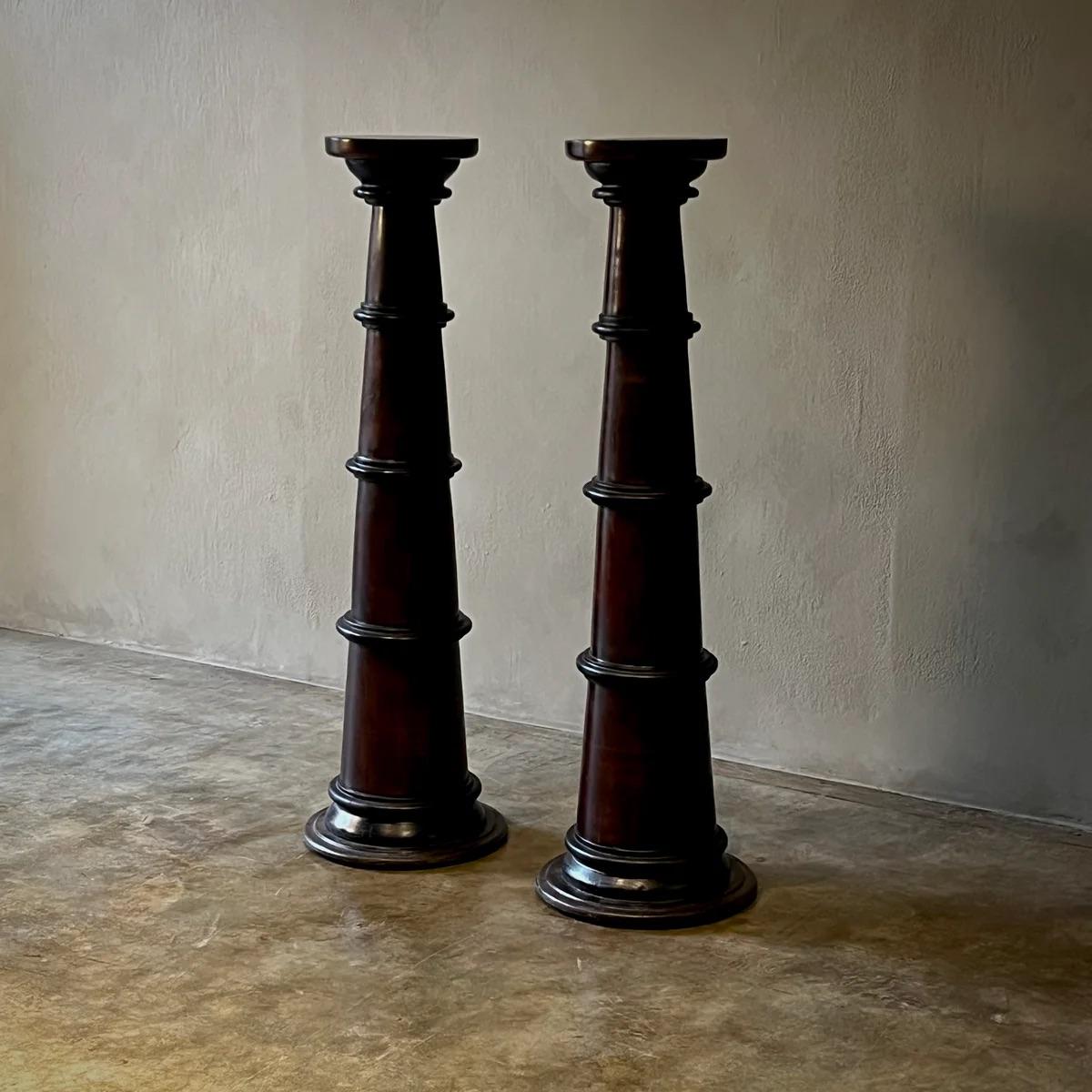 French Pair of Columns For Sale