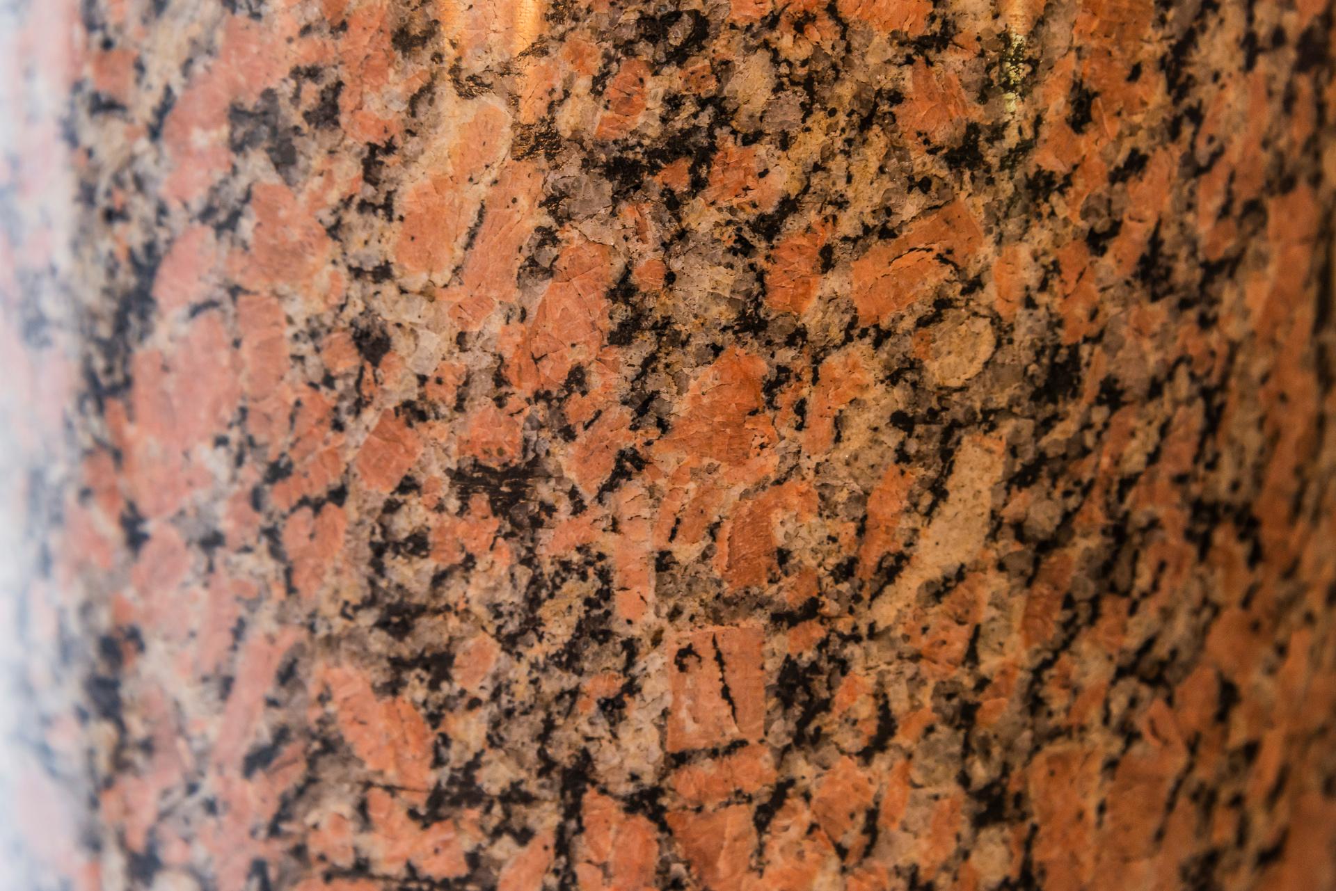 Granite Pair of Columns, France, 19th Century