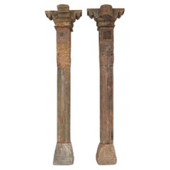 Coppia di colonne, XIXe, Népal