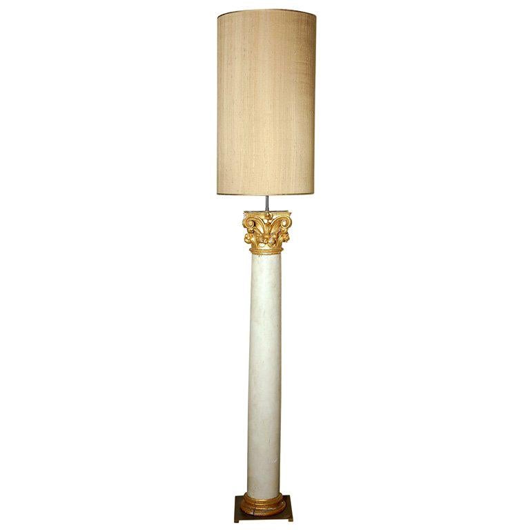 Pair of Colums  Floor Lamp For Sale
