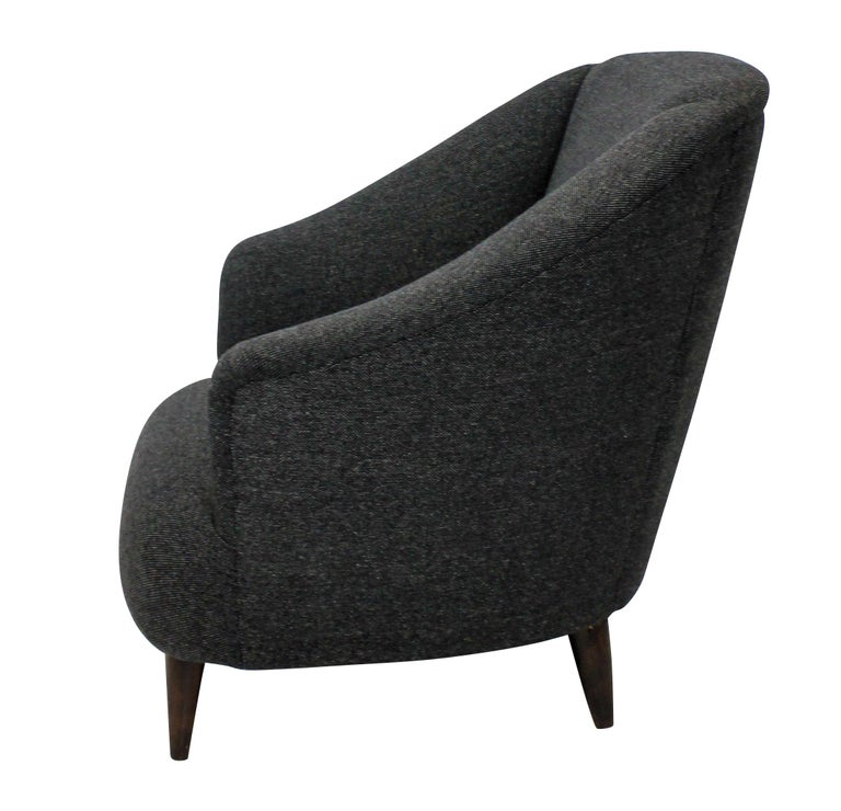 Pair Of Comfortable Ulrich Lounge Chairs For Sale At 1stdibs
