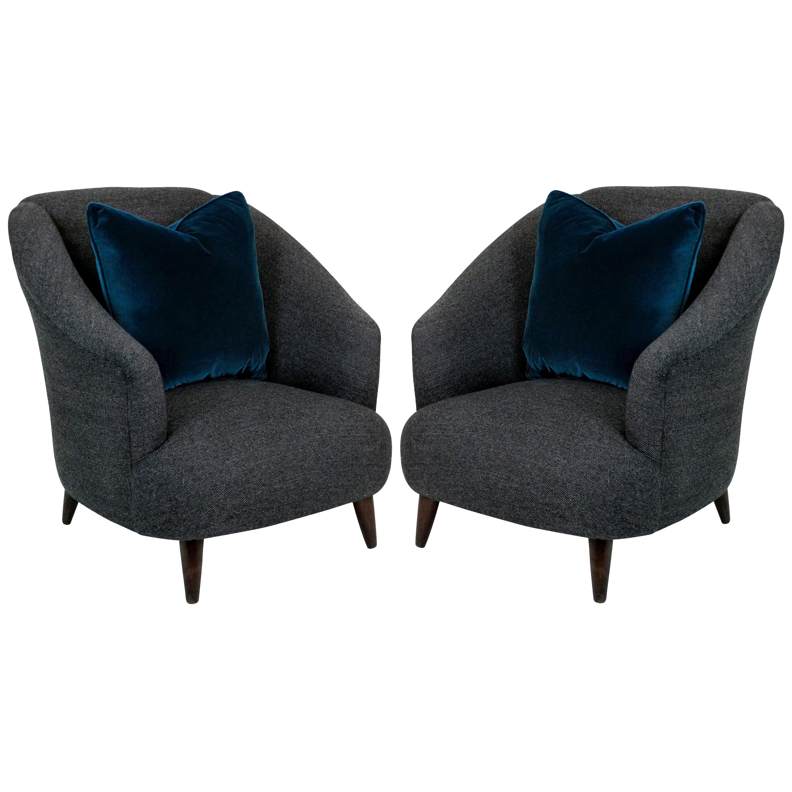 Pair of Comfortable Ulrich Lounge Chairs