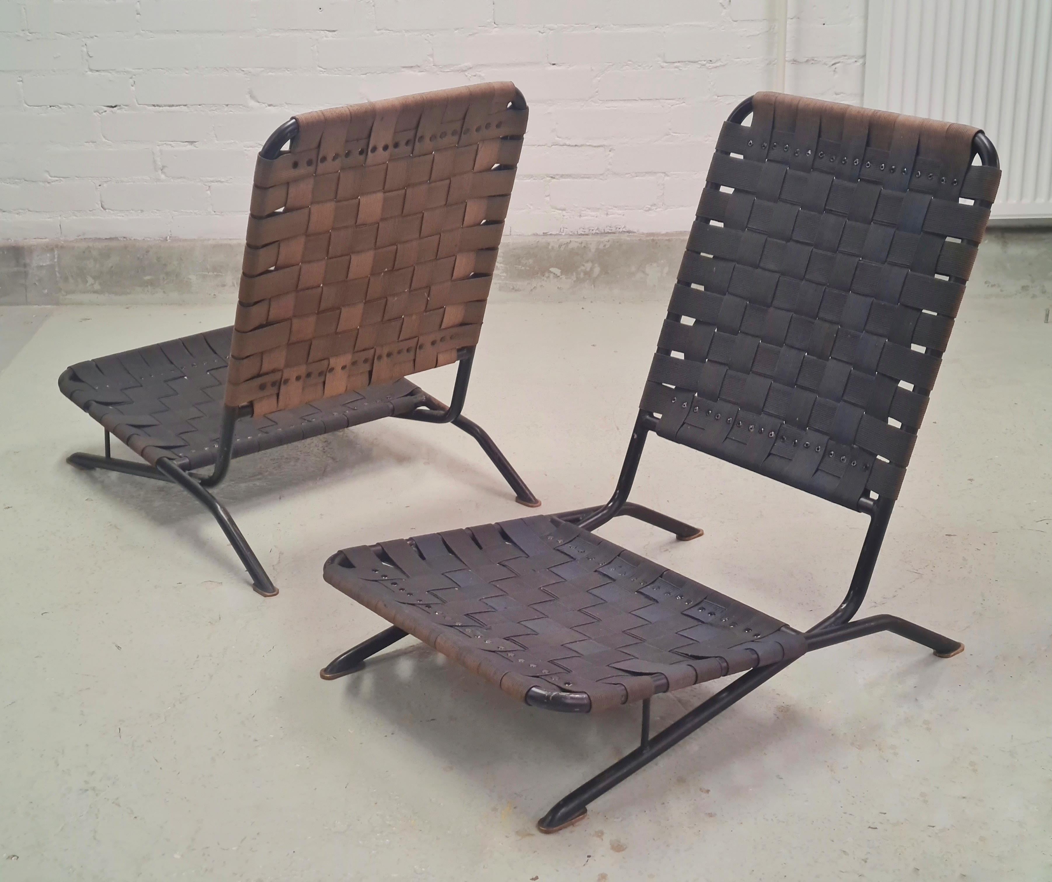Pair of Commissioned Ilmari Tapiovaara Lounge Chairs, Merivaara 1950s For Sale 4