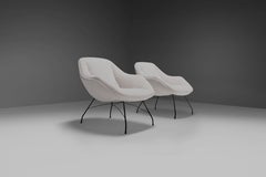 Pair of "Concha" Armchairs by Carlo Hauner & Martin Eisler, Brasil, 1955