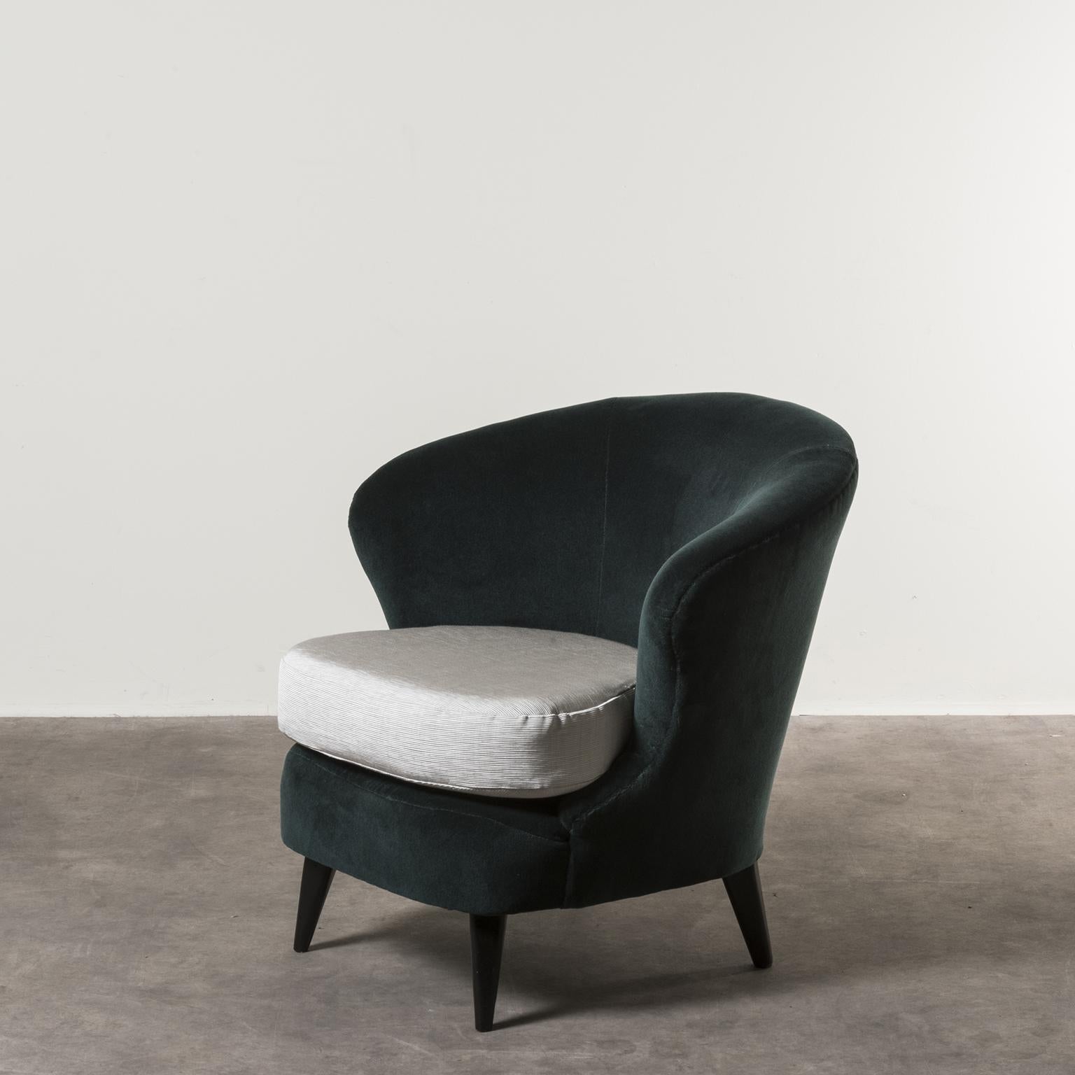 Mid-Century Modern Paire de fauteuils Concha de Joaquim Tenreiro en vente
