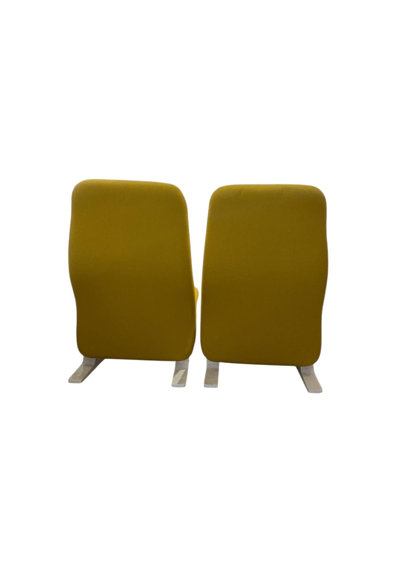 Moderno Coppia di poltrone 