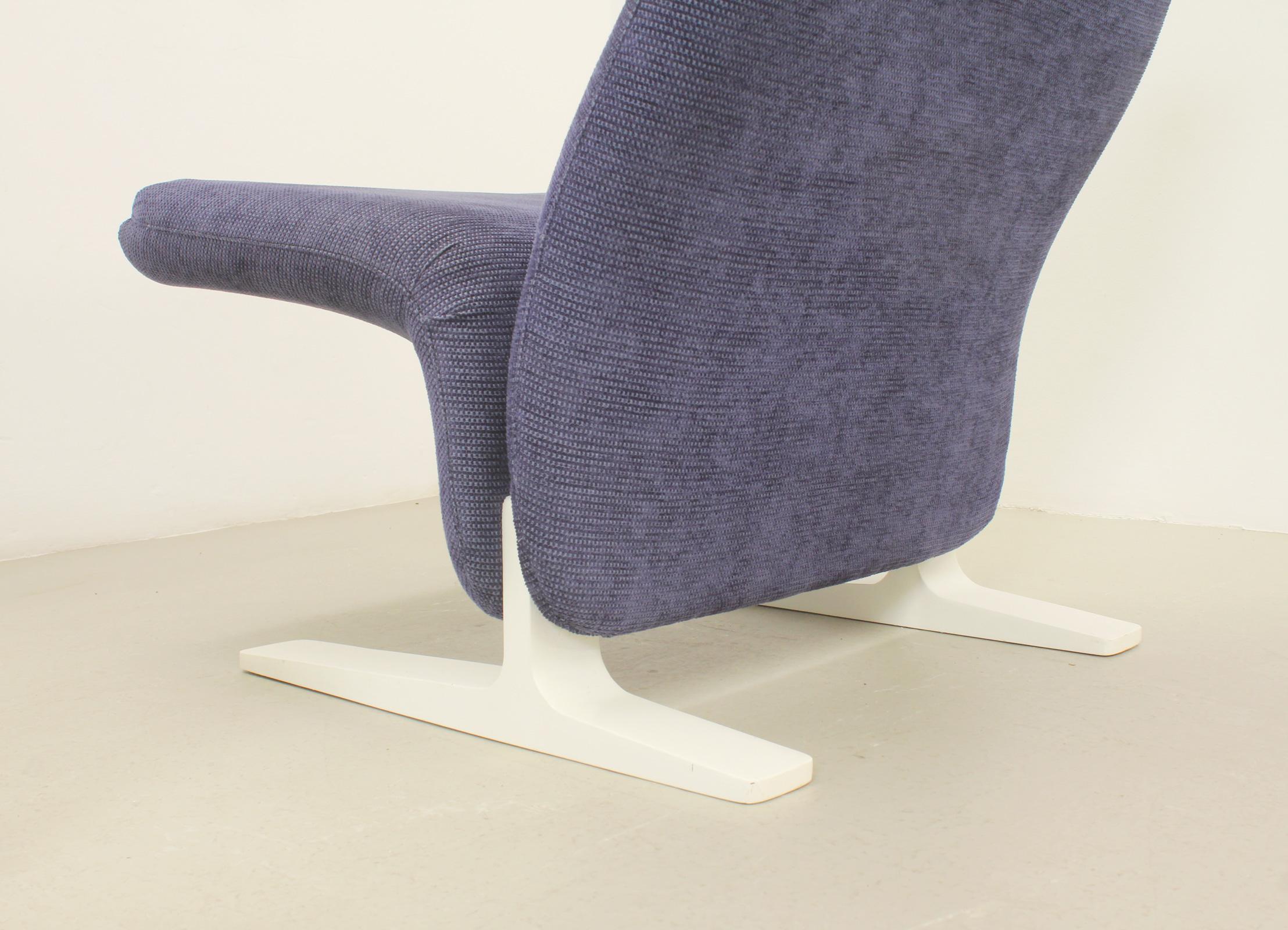 Ein Paar Concorde-Loungesessel von Pierre Paulin für Artifort, 1966 (Metall) im Angebot