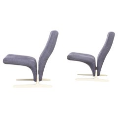 Ein Paar Concorde-Loungesessel von Pierre Paulin für Artifort, 1966