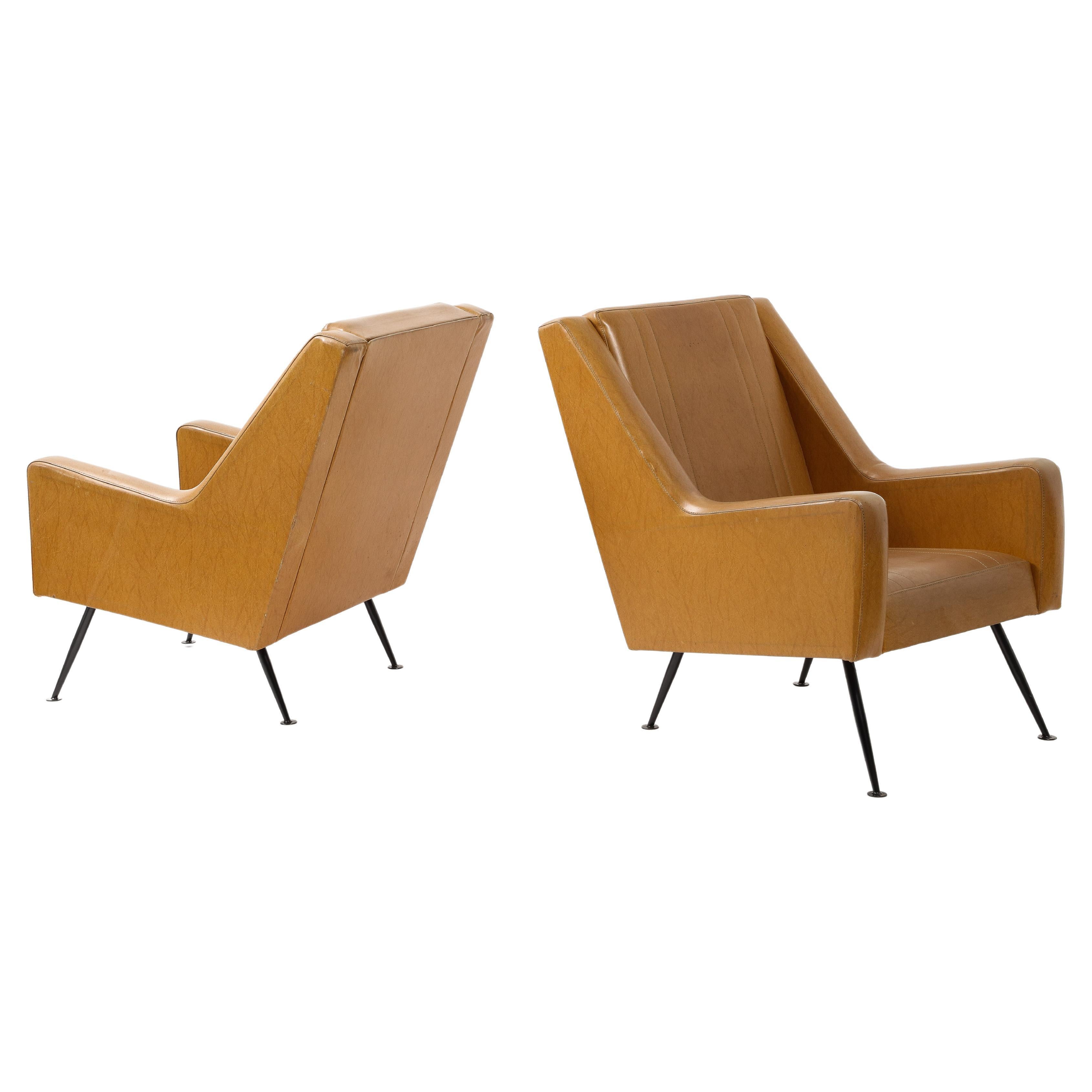 Pair of "Congo" Armchairs, France 1960's For Sale