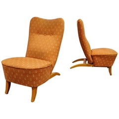 Pair of Congo Chairs by Theo Ruth for Artifort, 1950s