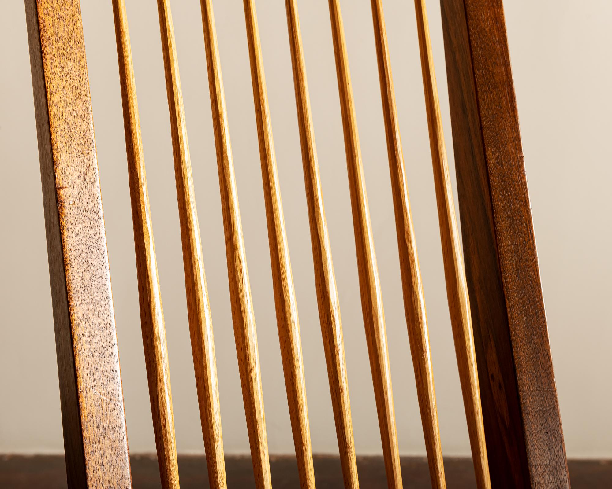 American Pair of Conoid Chairs by George Nakashima, 1982 For Sale