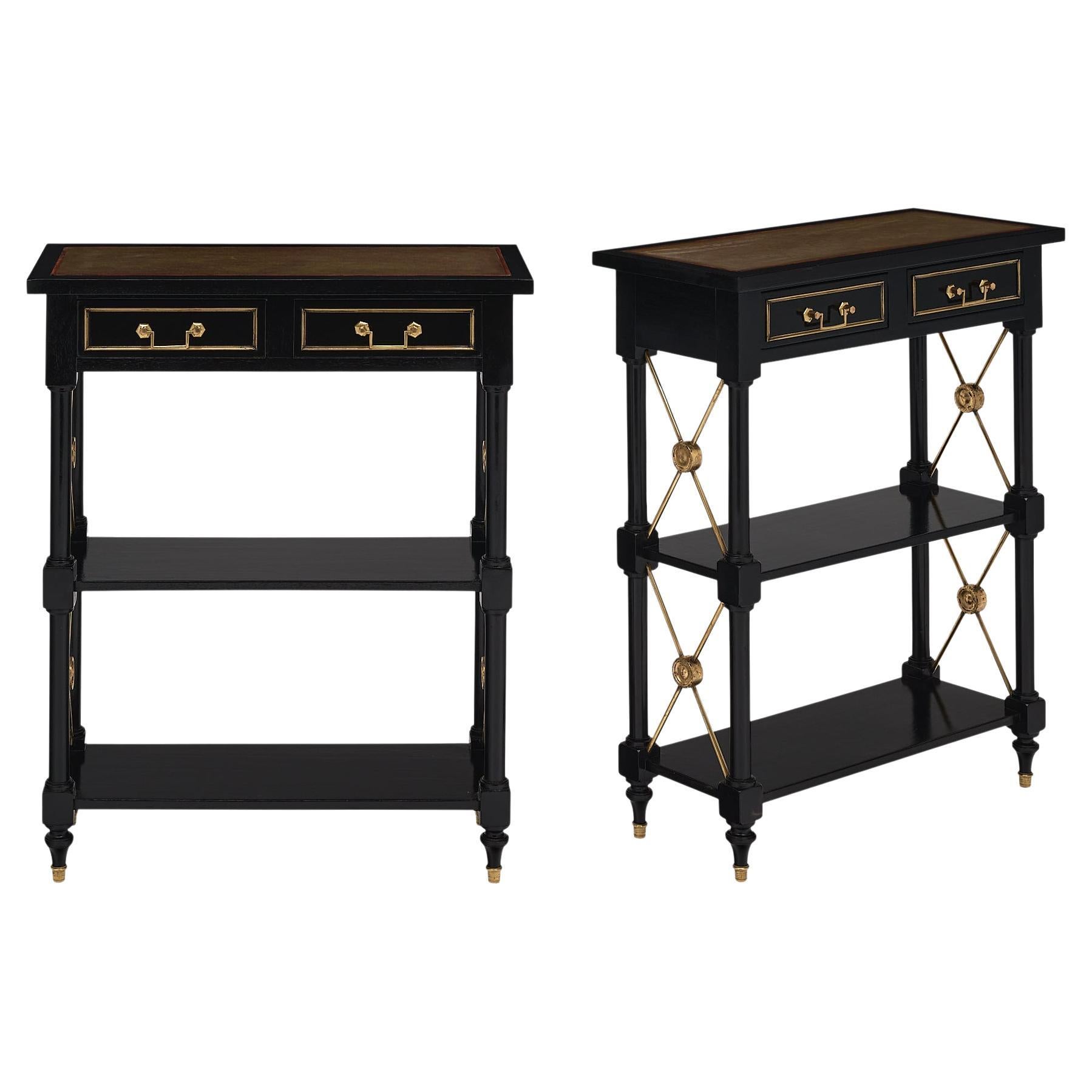 Pair of Console Tables by Maison Jansen