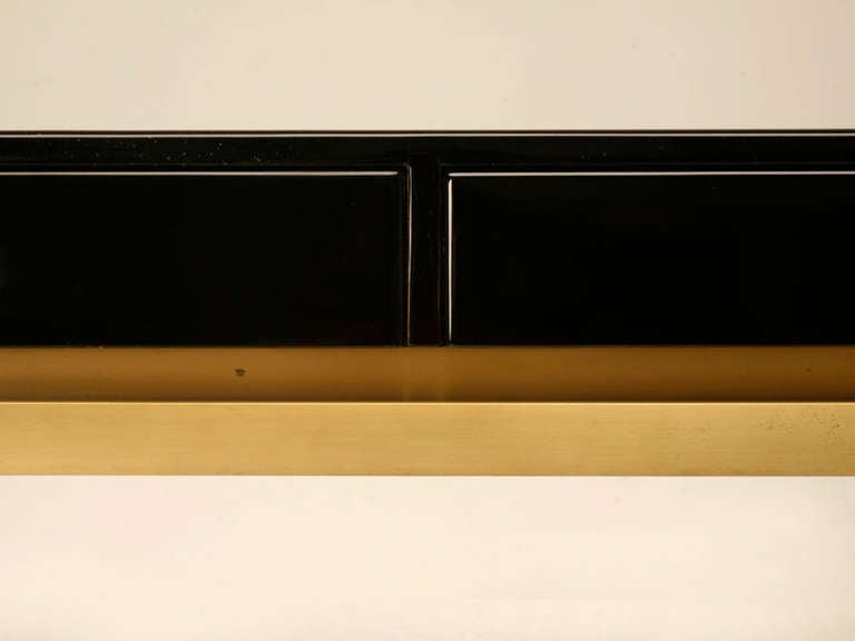 Late 20th Century Pair of Consoles by Guy Lefevre for Maison Jansen