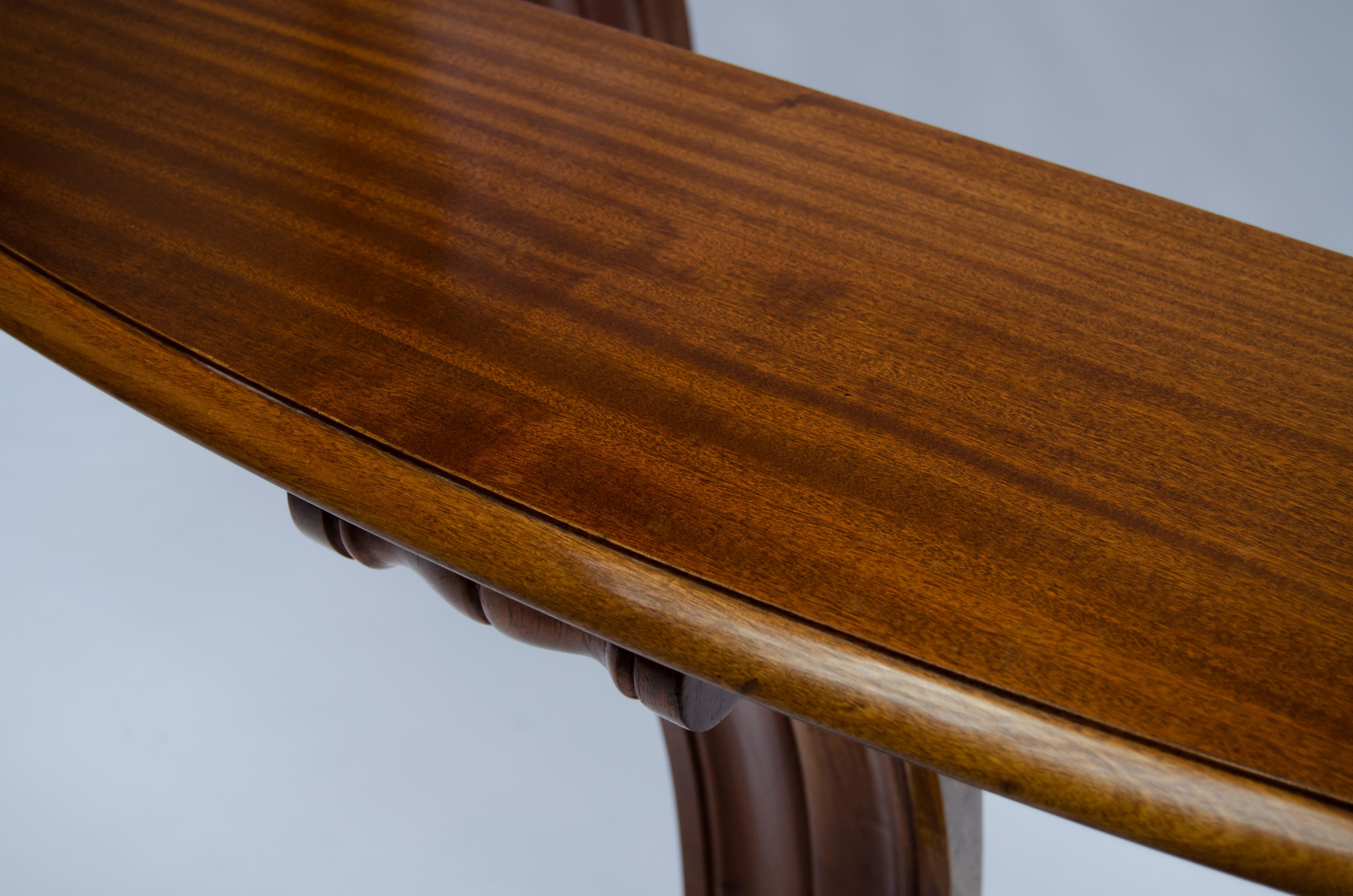 Legno Coppia di consolle di Jean-Charles Moreux in vendita