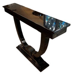 Pair of Consoles, France, 1920, Art Deco in Wood