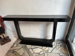 Pair of Consoles, France, Art Deco in Wood 1920