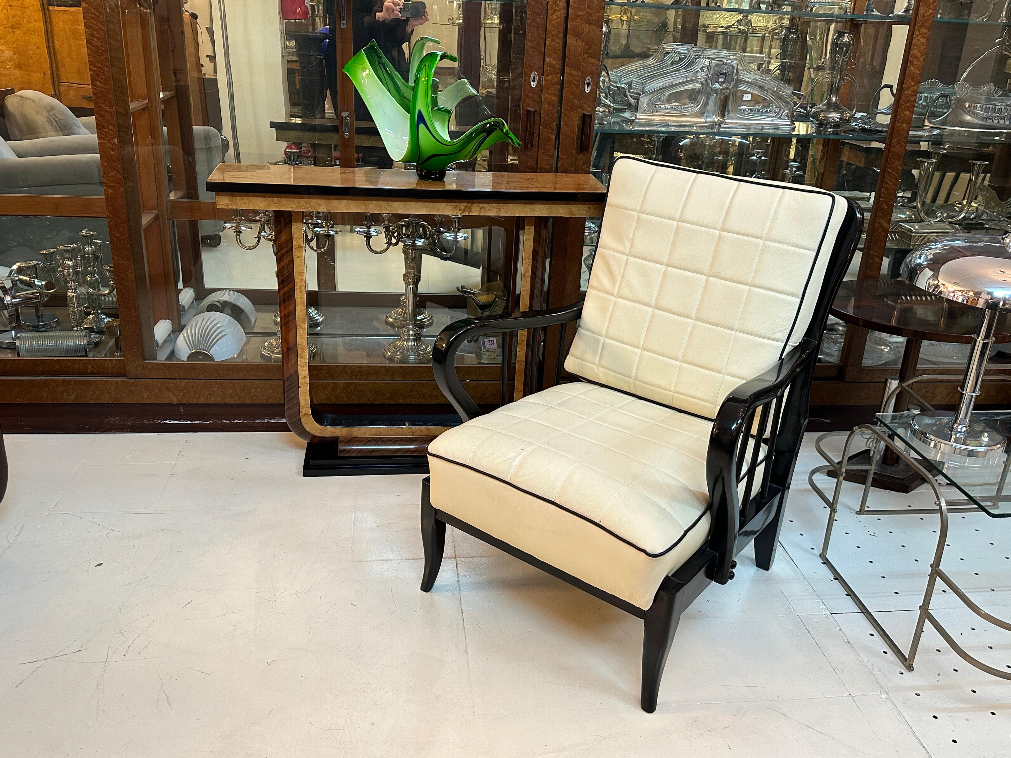Konsolenpaar, Frankreich, Art déco-Stil, Holz 1925 im Angebot 12