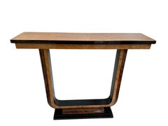 Pair of Consoles, France, Art Deco in Wood 1925