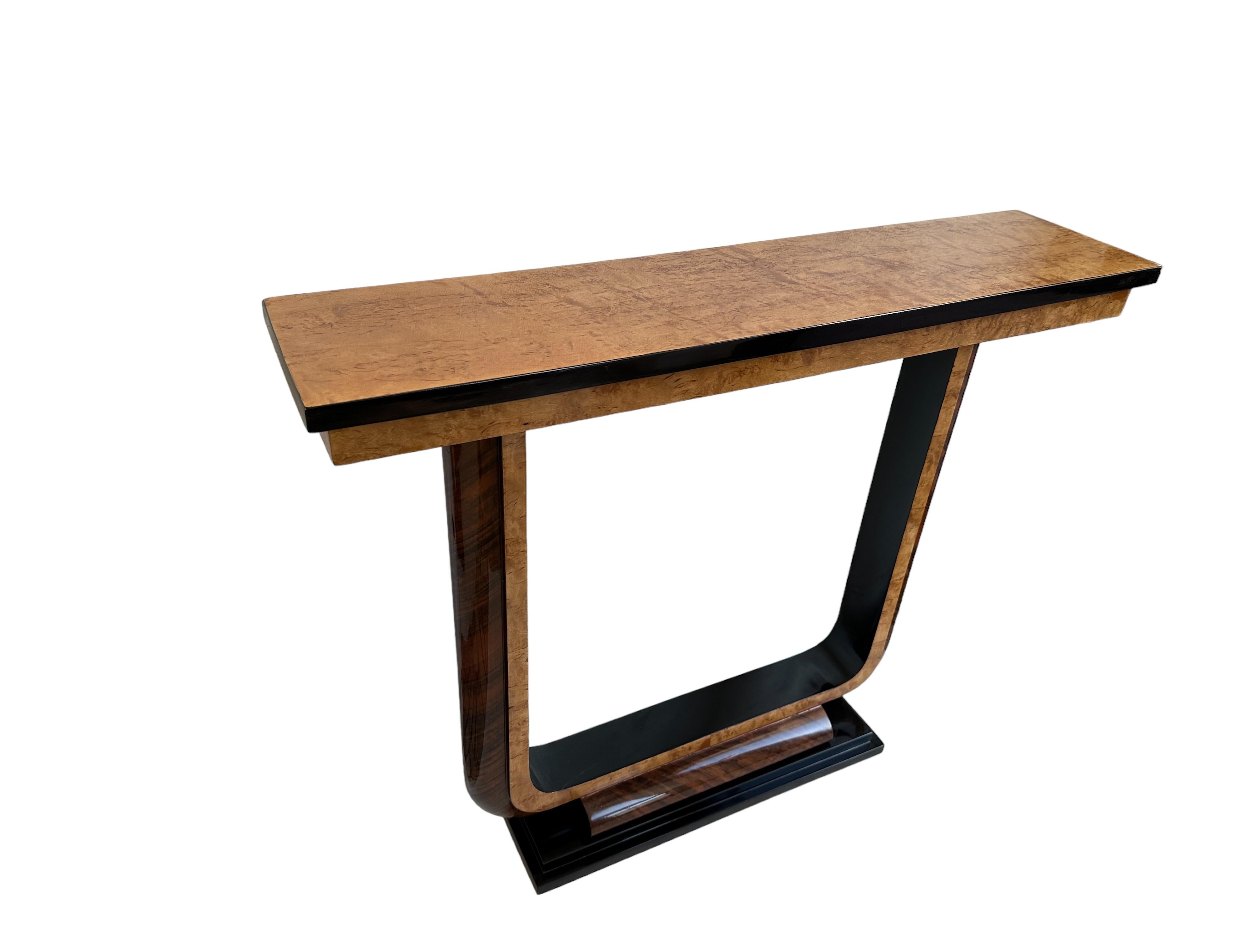 Konsolenpaar, Frankreich, Art déco-Stil, Holz 1925 (Frühes 20. Jahrhundert) im Angebot