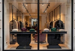 Pareja de Consolas, Francia, Art Decó en Madera 1930