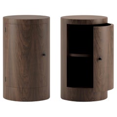 Pair of Constant Night Stands in Walnut by Master for Lemon