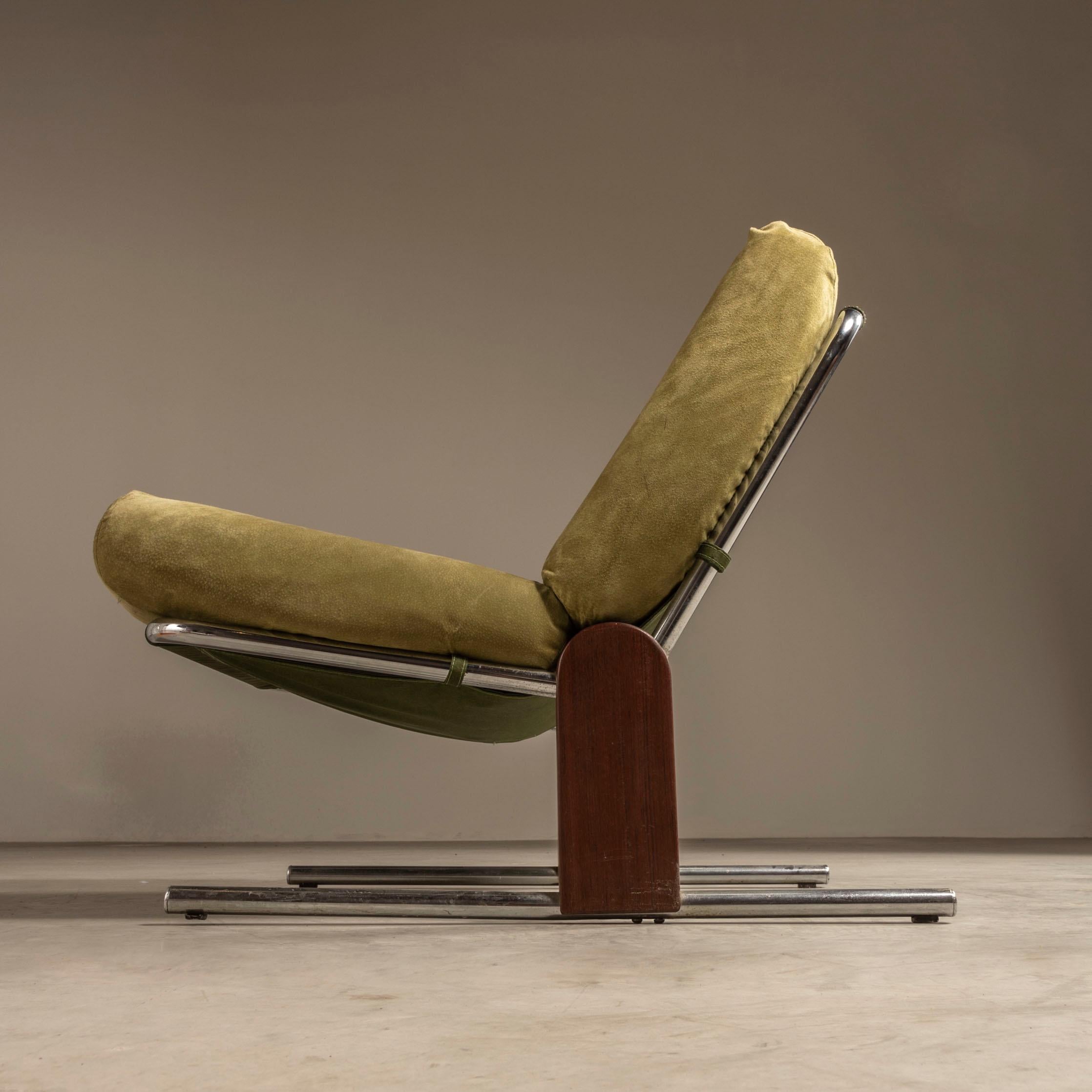 20th Century Pair of Contempo Lounge Chairs, by Percival Lafer, Brazilian Mid-Century Modern For Sale
