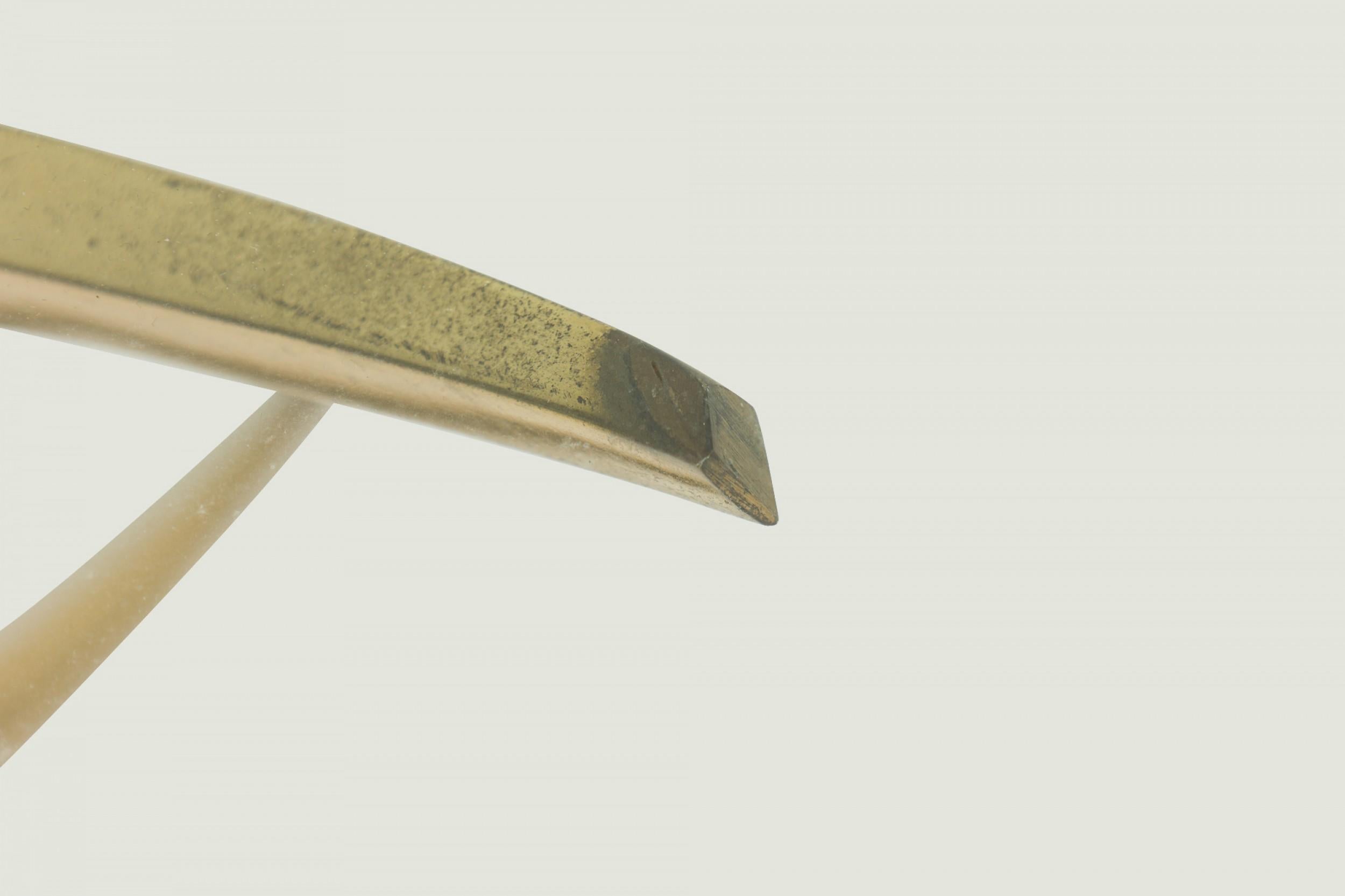 Ein Paar Contemporary American Bronze & Glass Sectional Cocktail Tables (21. Jahrhundert und zeitgenössisch) im Angebot