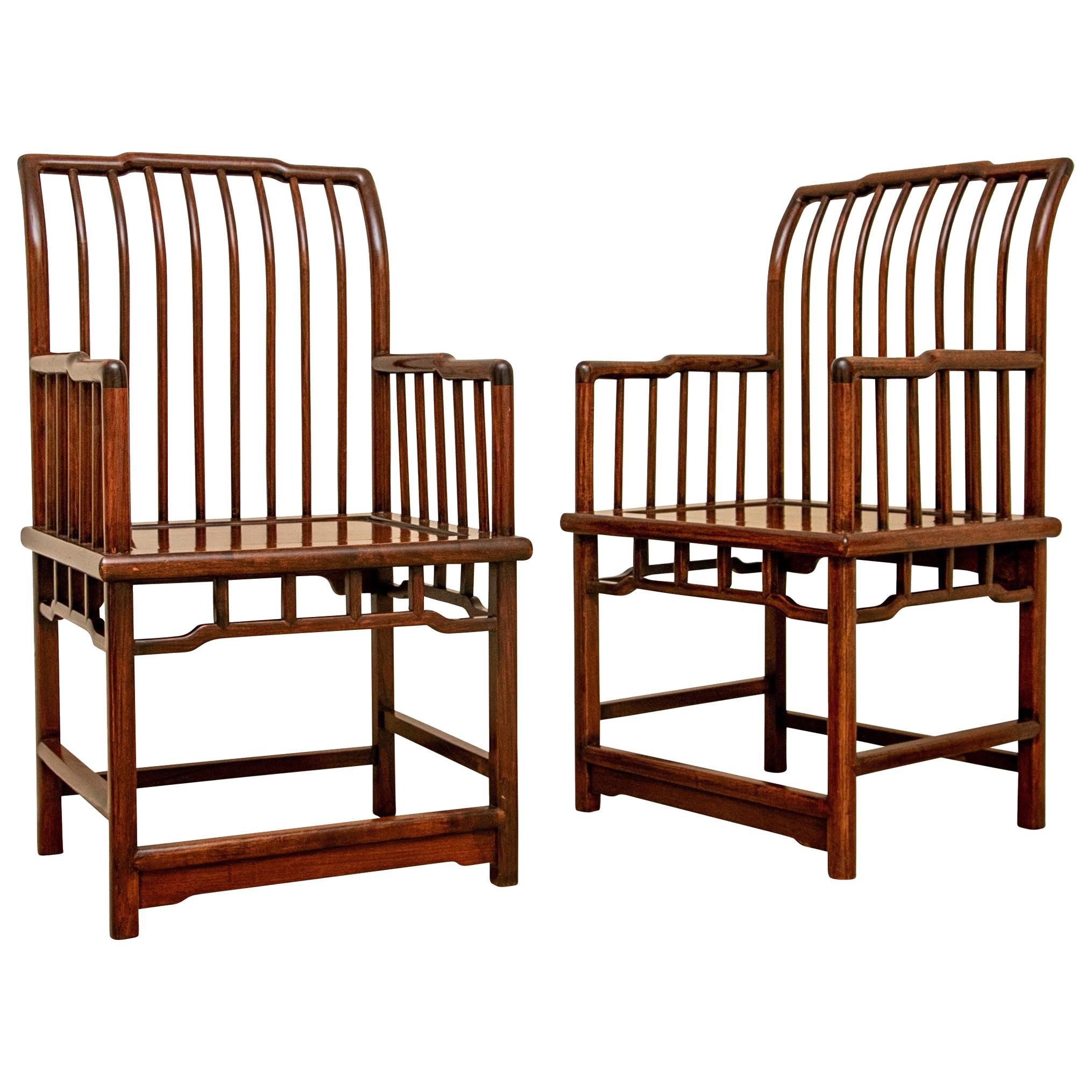 Chinese Carved Dragon Armchair at 1stDibs