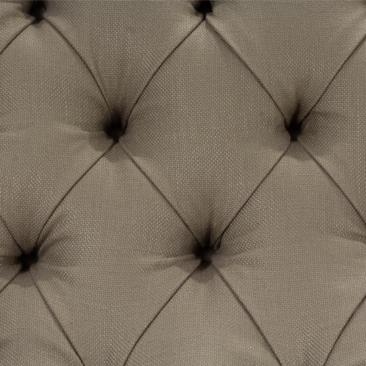 Ein Paar Contemporary Chromsessel mit getufteter Taupe-Polsterung im Zustand „Gut“ in New York, NY