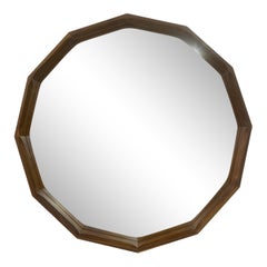 Pair of Contemporary Dodecagonal Italian Mirrors